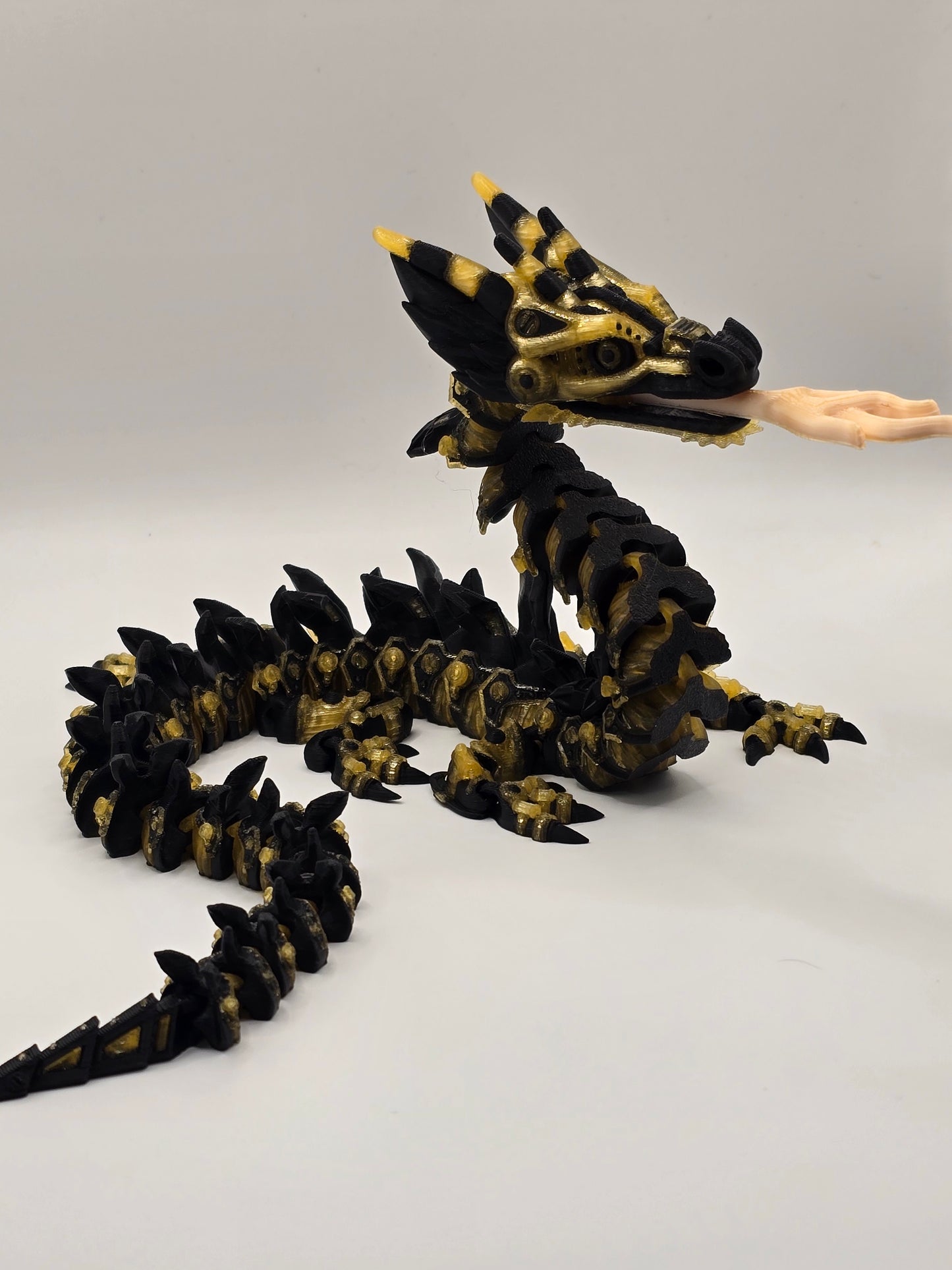 Medium 19 inches long - Mechanical Articulated Dragons