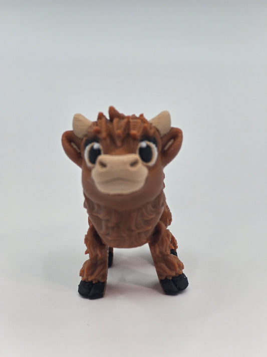 Highland Cow Pocket Peep