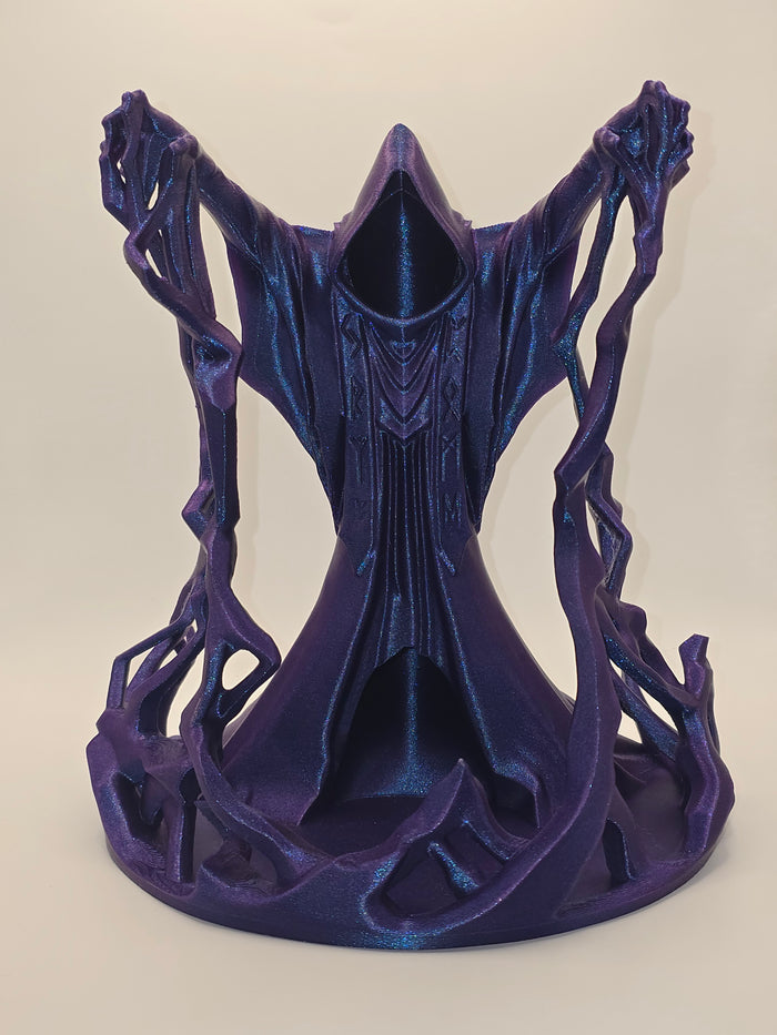 Wizard Dice Tower- Sparkle Purple