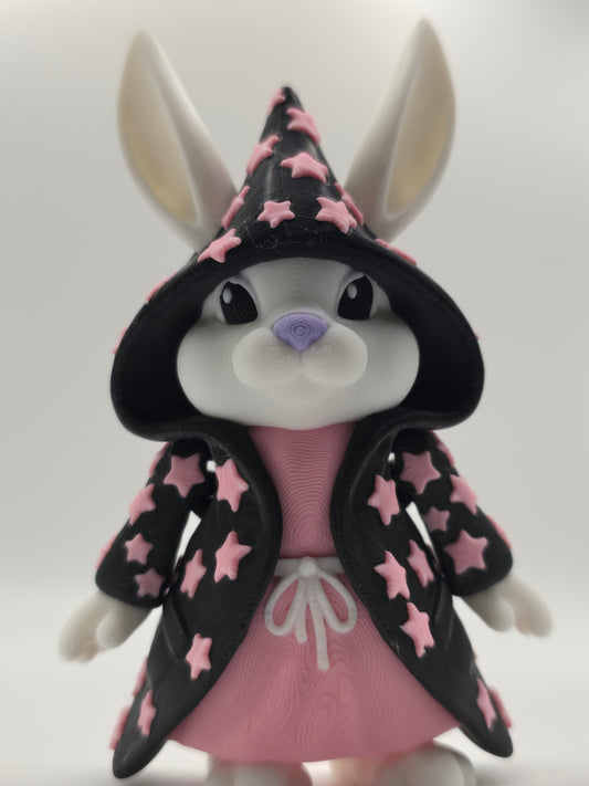 4.5 Inch Wizard Bunny